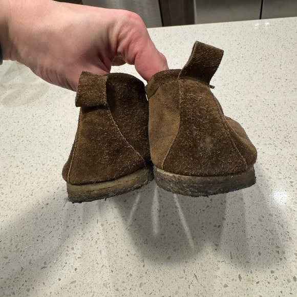 Burberry Men Size 9(42) Prosum Brown Suede Tobias Loafers - Picture 4 of 10